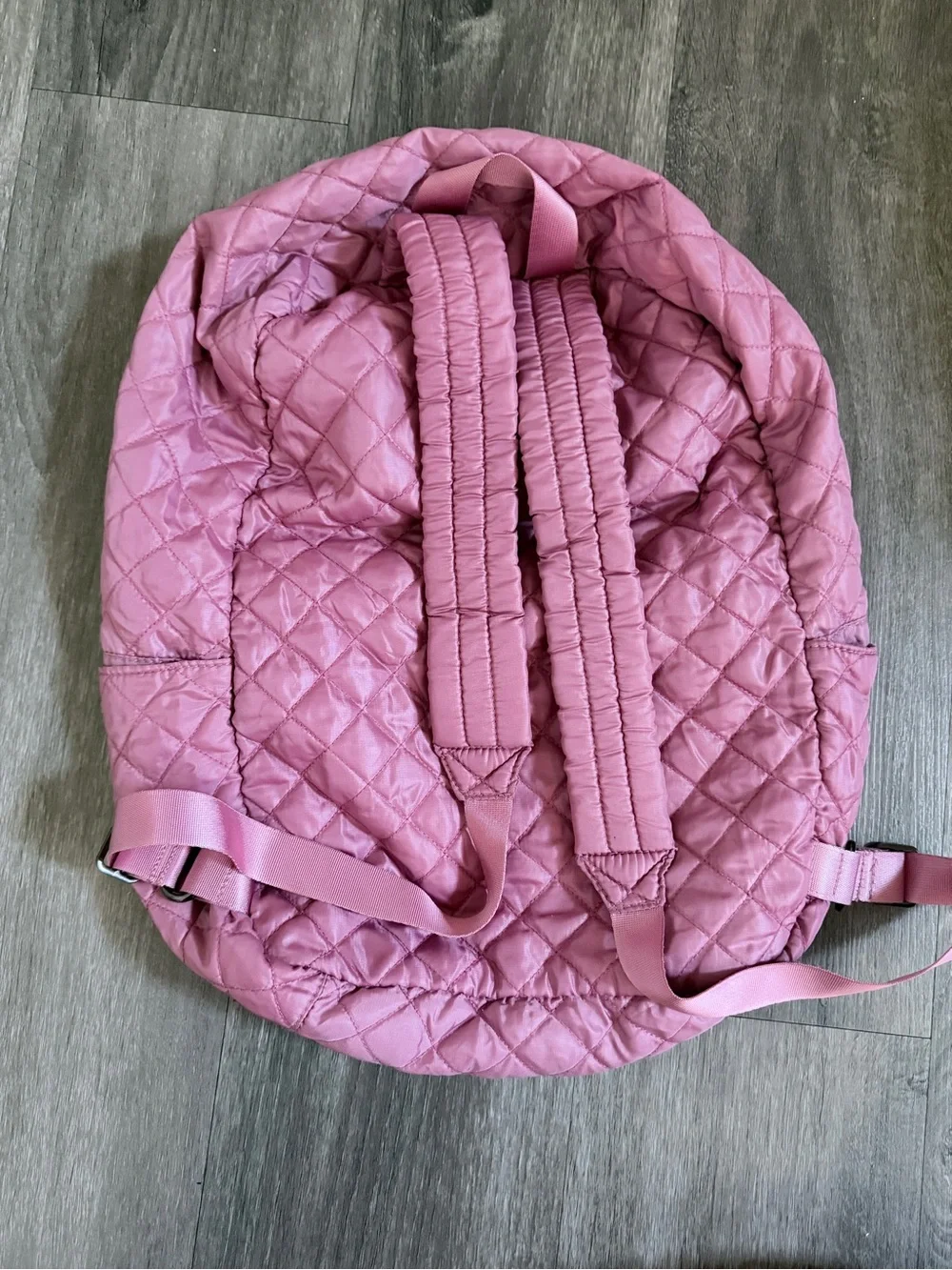 Danskin Quilted Blush Pink Backpack